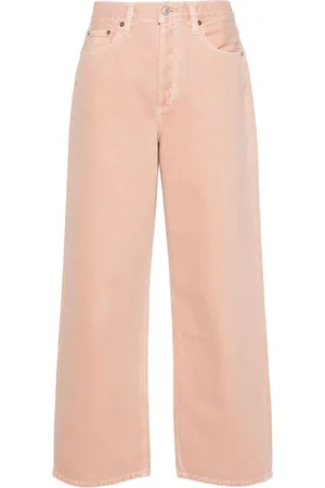 AGOLDE Jeans Slung dritti a vita media
