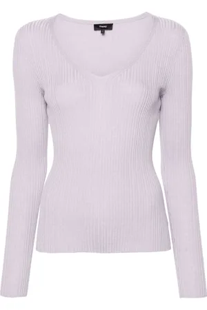 THEORY Top con scollo a V