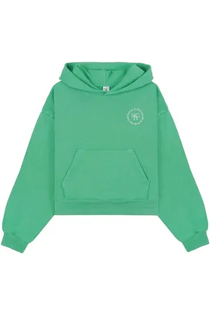 Sporty & Rich Felpa crop con stampa SRHWC