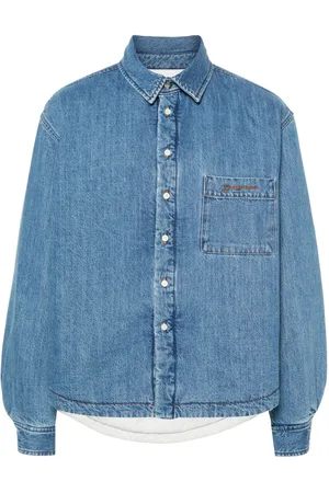 Jacquemus Giacca-camicia La Chemise Boulanger denim
