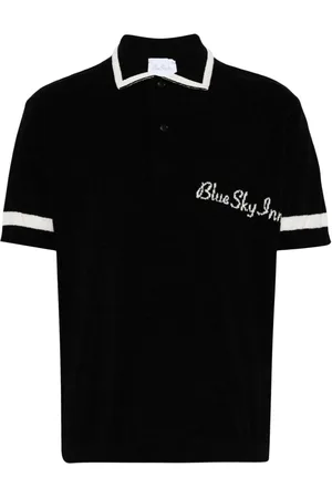BLUE SKY INN Polo con logo jacquard