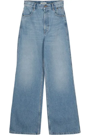 Gauchere Jeans a gamba ampia