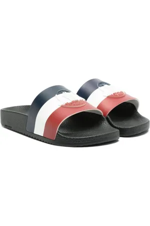 Moncler Sandali con logo goffrato