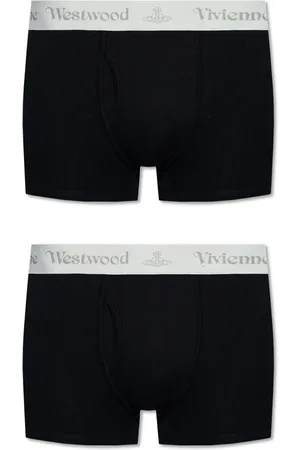 Vivienne Westwood Boxer con banda logo in cotone biologico