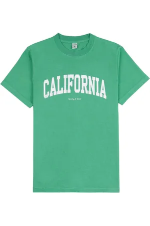 Sporty & Rich T-shirt con stampa California