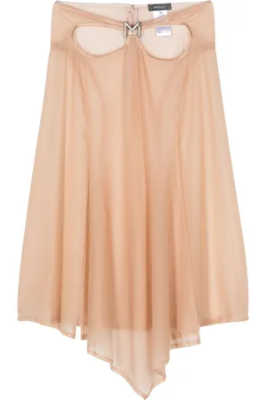 MUGLER Gonna M midi con cut-out