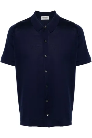 JOHN SMEDLEY Camicia Folke a coste