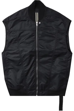 Rick Owens Gilet Jumbo Flight con zip