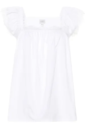 Giambattista Valli Blusa con bordo in pizzo