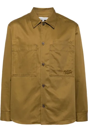 Maison Kitsuné Camicia con ricamo