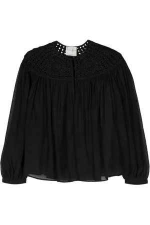 FORTE FORTE Blusa con inserti all