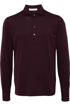 Cruciani Polo con ricamo logo