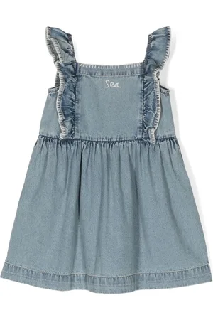 SEA Abito svasato denim Marion