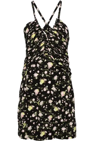 Zadig & Voltaire Abito corto a fiori con ruches