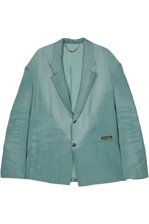 MARTINE ROSE Blazer con effetto candeggiato