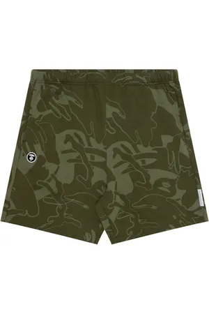 A Bathing Ape Shorts con motivo jacquard