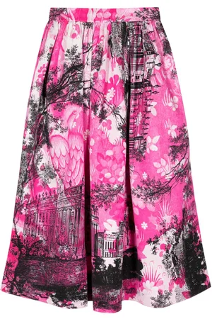 Erdem Gonna midi con effetto jacquard