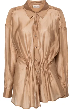 BLANCA Camicia con colletto ampio