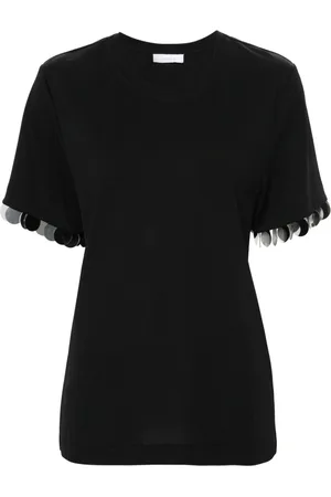 Paco rabanne T-shirt con paillettes