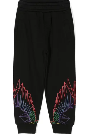 MARCELO BURLON Pantaloni sportivi con stampa Wings
