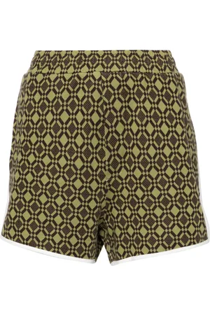 WALES BONNER Shorts Selassie jacquard