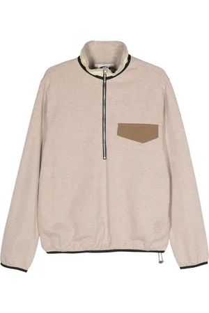 RANRA Felpa con mezza zip