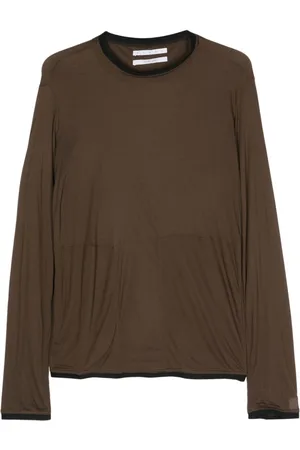RANRA T-shirt semi trasparente