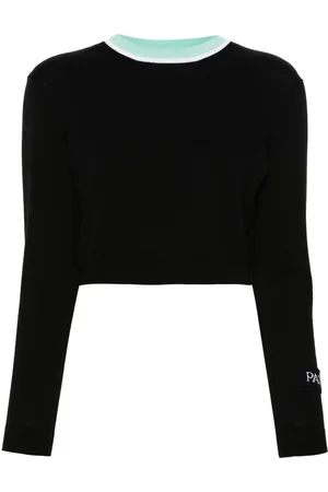 Patou Maglione crop con applicazione