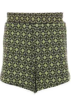 WALES BONNER Shorts con motivo geometrico