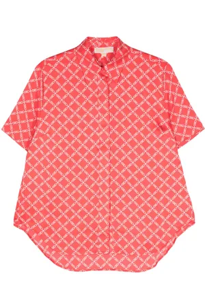 Michael Kors Camicia Empire con stampa