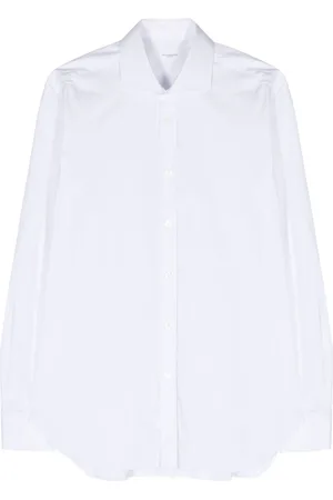 BARBA Camicia con colletto ampio