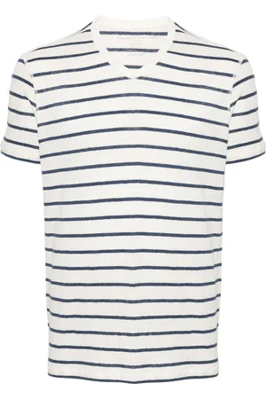 Majestic T-shirt con scollo a V