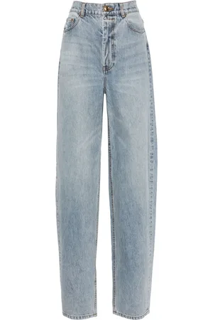 ZIMMERMANN Jeans Natura a gamba ampia