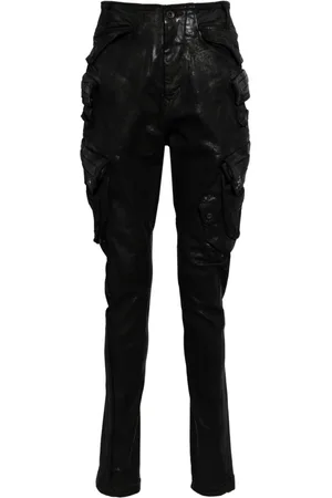 JULIUS Pantaloni con cavallo basso