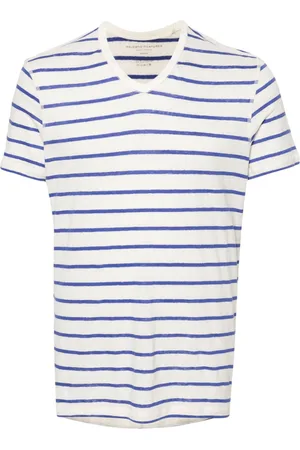 Majestic T-shirt con scollo a V