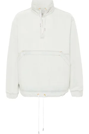 Maison Kitsuné Giacca denim con applicazione
