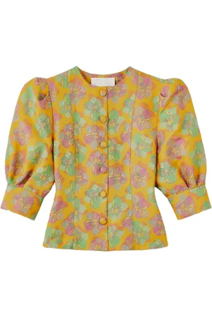 Destree Blusa Jasper a fiori jacquard