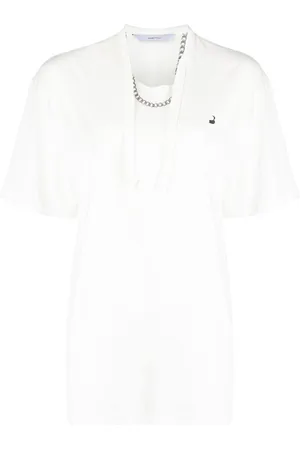 pushBUTTON T-shirt oversize con stampa