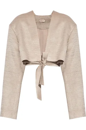 The Mannei Giacca crop con cintura