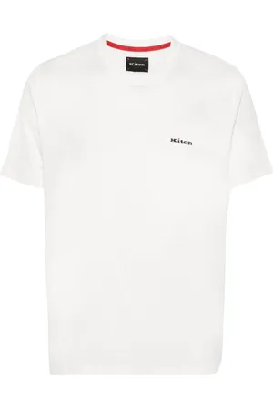 Kiton T-shirt con ricamo