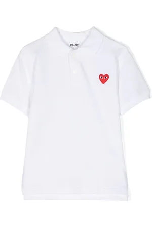 Comme des Garçons Heart-patch T-shirt
