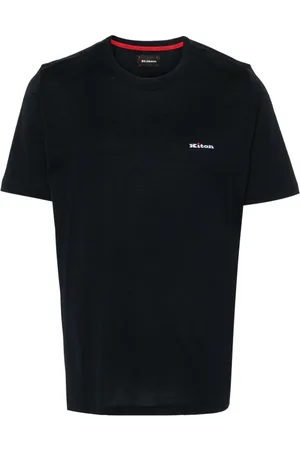 Kiton T-shirt con ricamo