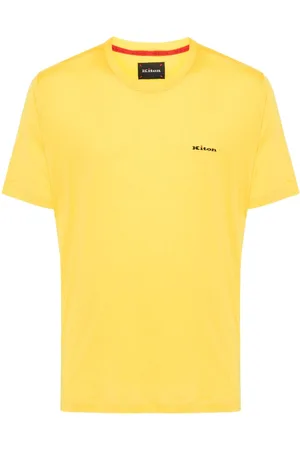 Kiton T-shirt con ricamo
