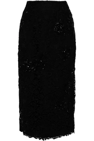 Carolina Herrera Gonna a matita con pizzo
