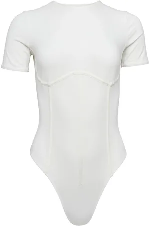 FLEUR DU MAL Body modello T-shirt in cotone biologico