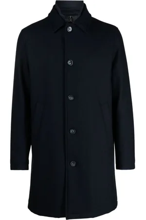 HERNO Cappotto monopetto a strati
