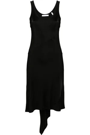 Helmut Lang Abito midi asimmetrico