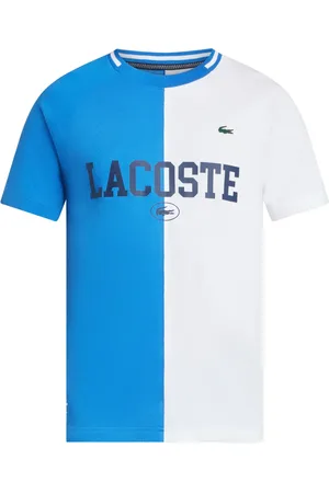 Lacoste T-shirt bicolore con stampa