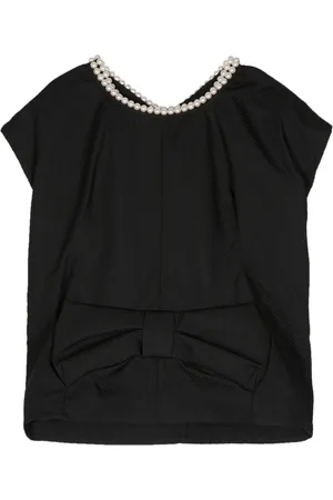 JUNYA WATANABE Top smanicato con fiocchi