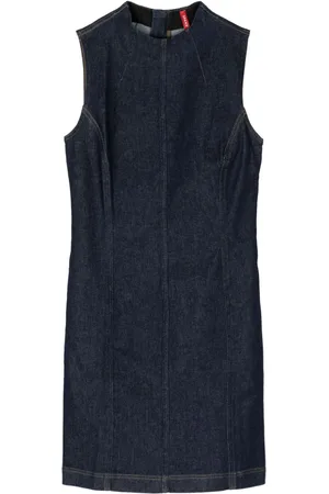 Spanx Abito midi denim smanicato